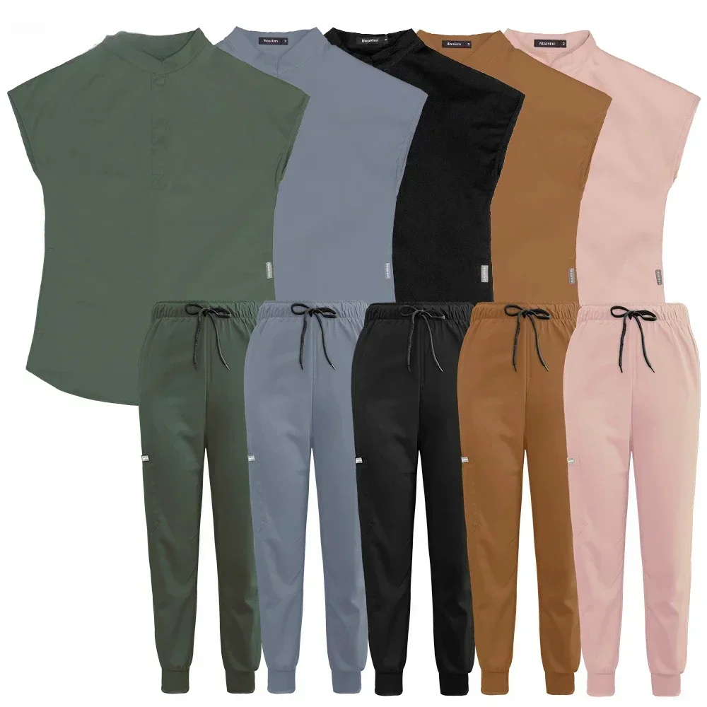 

High Quality Scrub Uniform Jogging Pant Pet Grooming Doctor Work Clothes Health Care Medical School Accessories Nursing Workwear