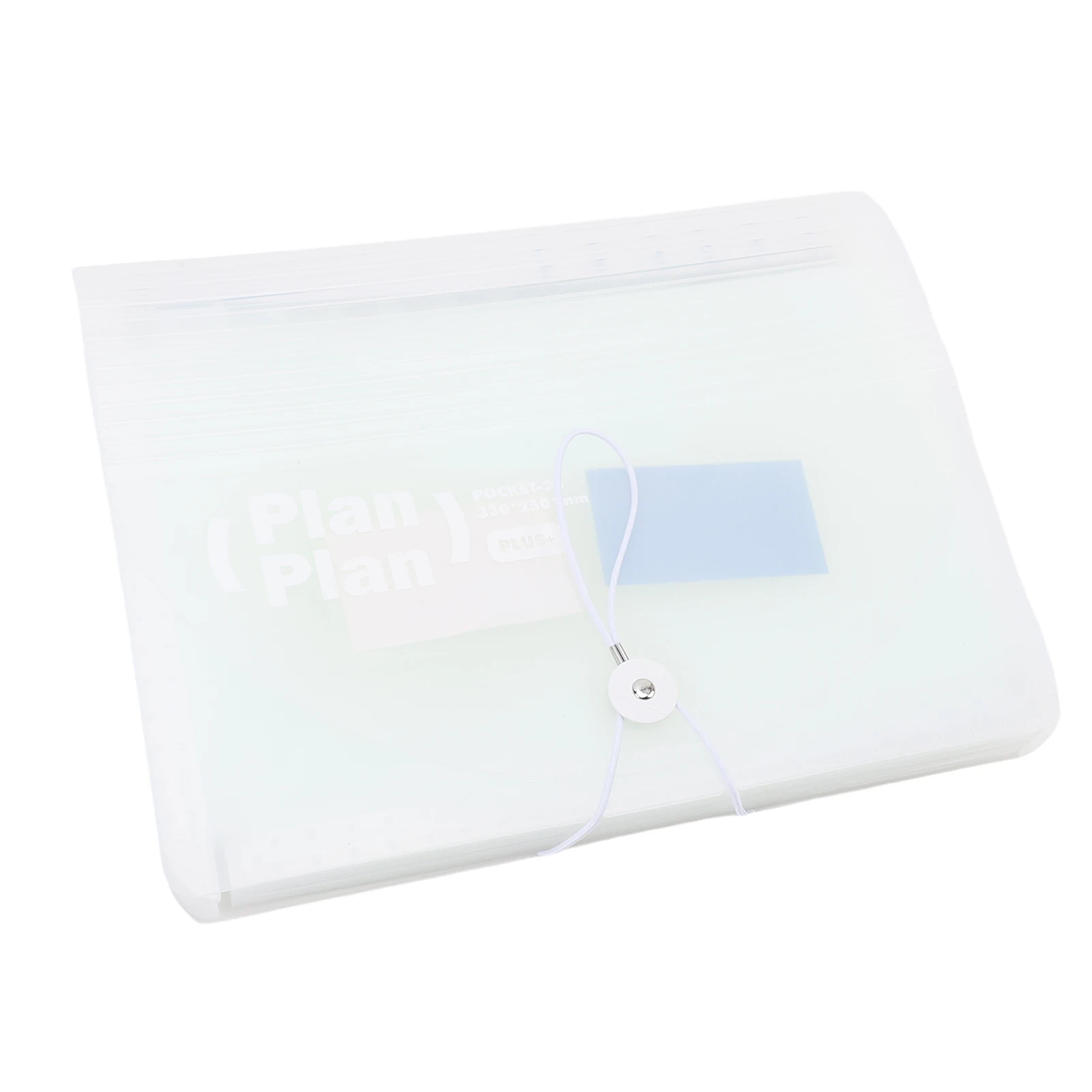 Accordion File Folder Bright Labels Stable Standing 25 Pockets Closed Bottom Document Organizer for A4 Paper Letter for Home