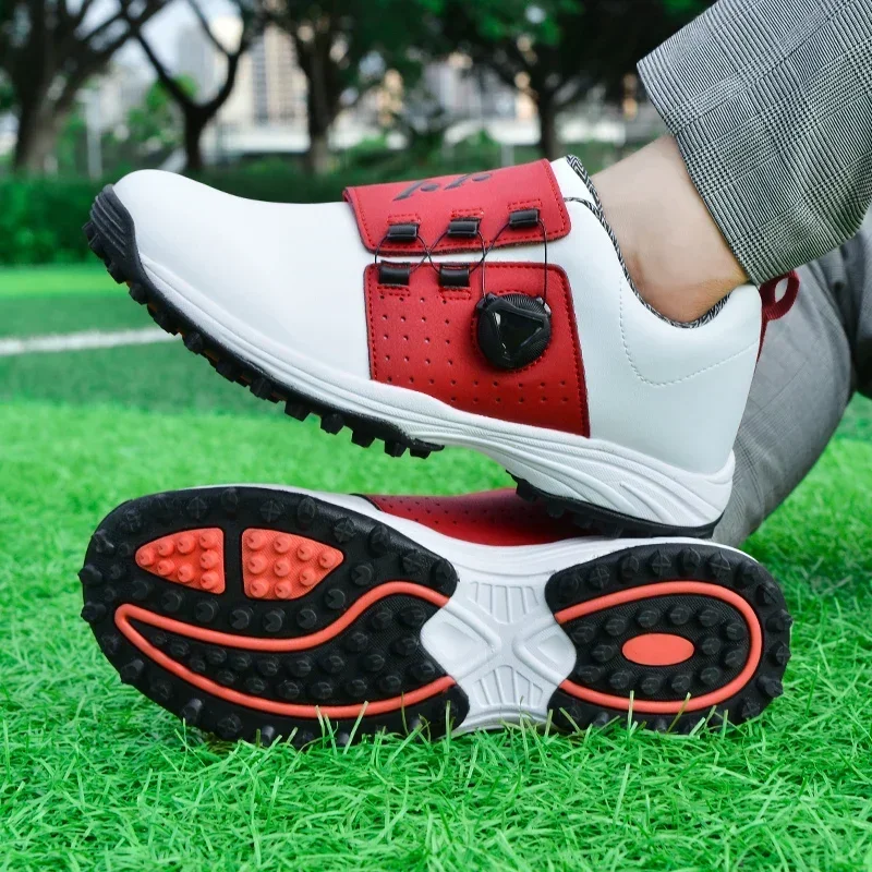 

Men Golf Shoes Golf Shoes Outdoor Golfers Wears Light Walking Sneakers Male