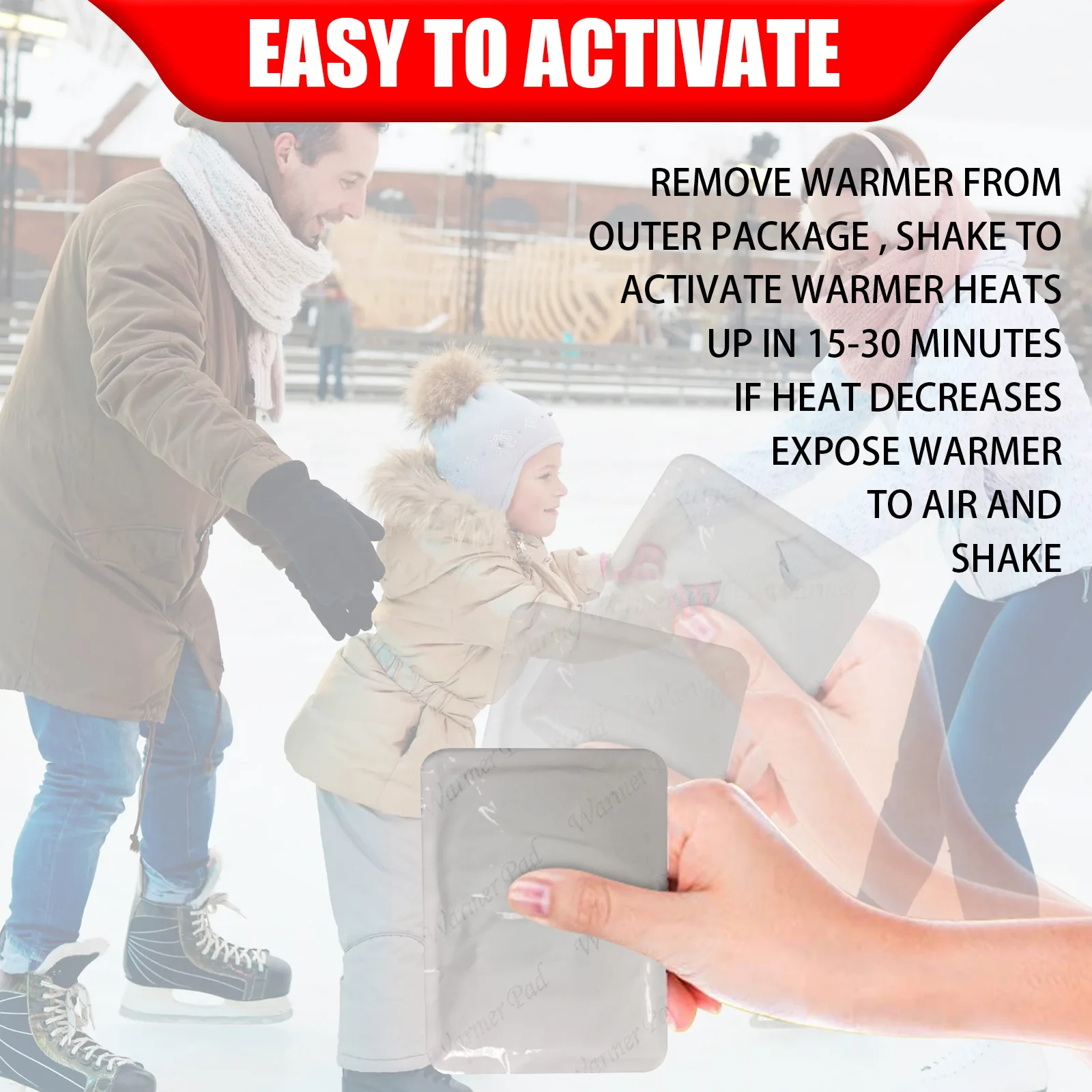 Warm Treasure Sticker for Preventing Cold Keeping Warm Autumn and Winter 18 Hours