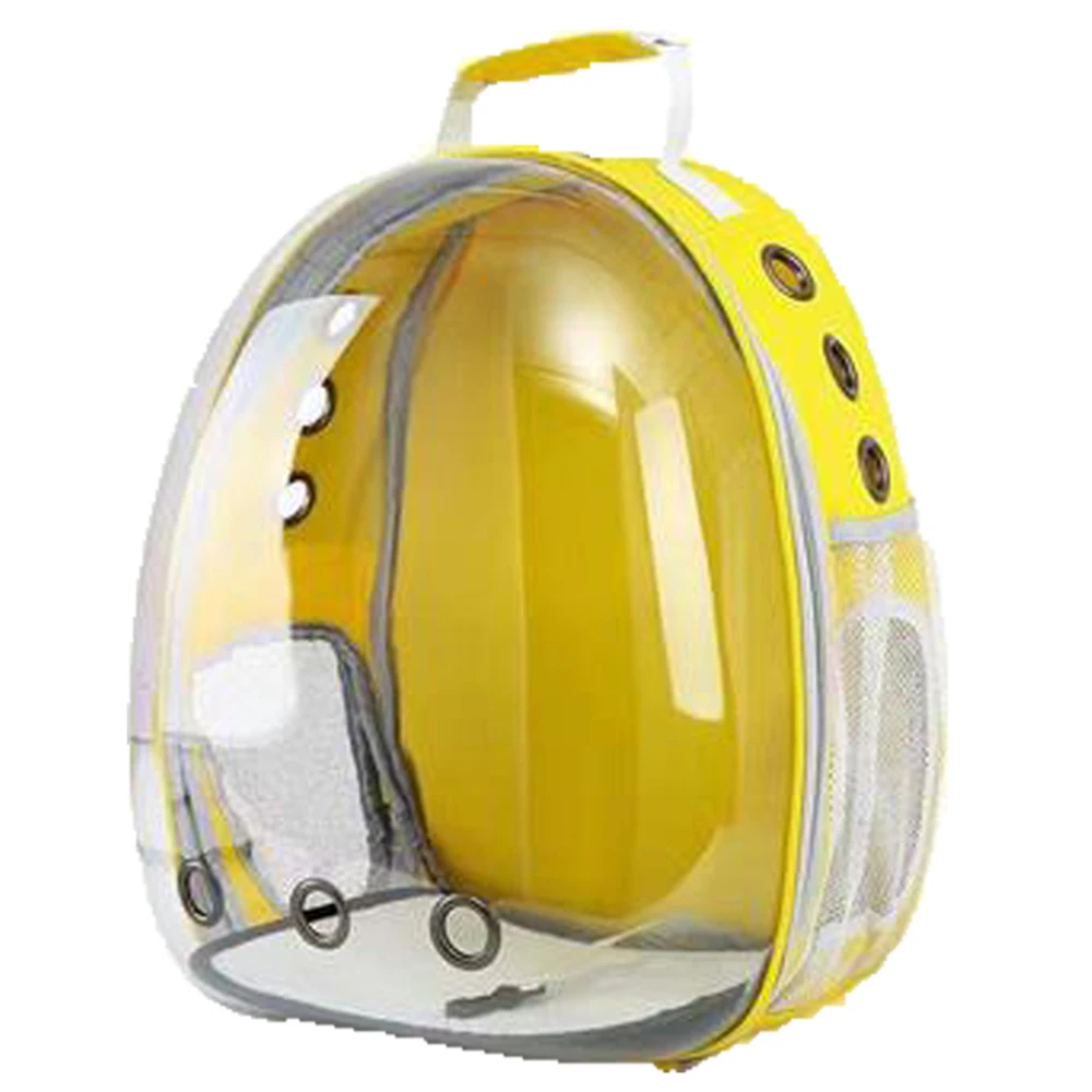 Pet Carrier Cat Backpack Bag Breathable Handbag Lucency Skylight Safe Cage Kennel Cattery For Dog Travel Supplies | Дом и сад