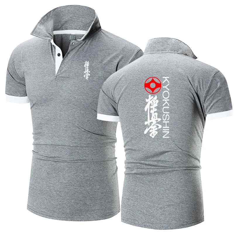 Cotton Breathable Polo Shirt for Men Summer Casual Wear