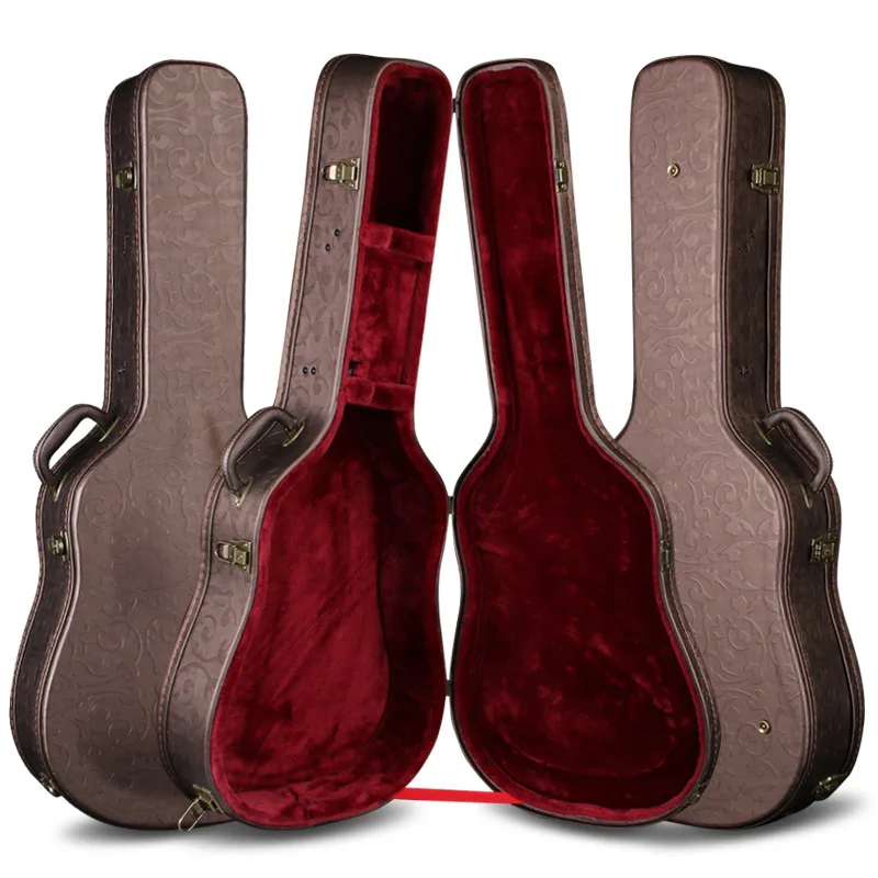 40/41 Inch Soprano Case EVA Hard Box Leather Pressure-proof Colourful Protable Backpack Guitar Bags 38/39inch
