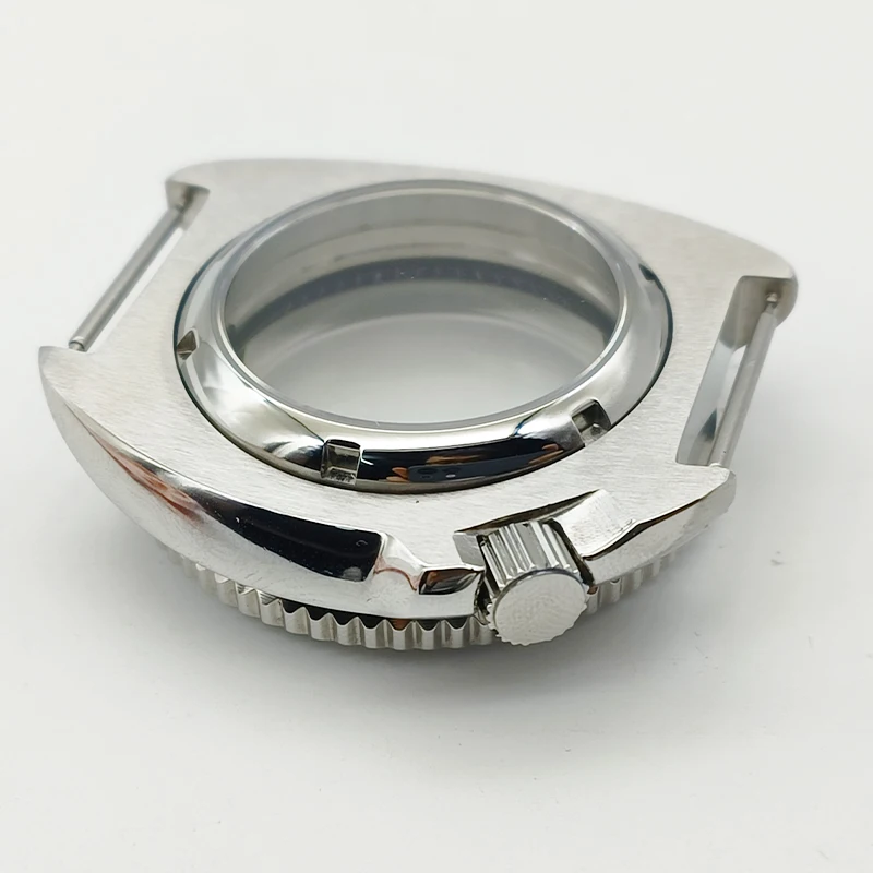 33mm Watch Case Back Cover Transparent Sapphire Glass Back Fits SKX007 SRPD Turtle 6105 Tuna Monster NH35 NH36 Watch Case, watch accessories,watch case,watch protective case,watch cover,watch protective cover