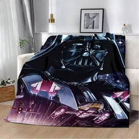 Cartoon W-Wars Anime S-Star Printed Blanket Picnic Blankets Warm Blanket Soft and Comfortable Blanket Home Travel Birthday Gift 2