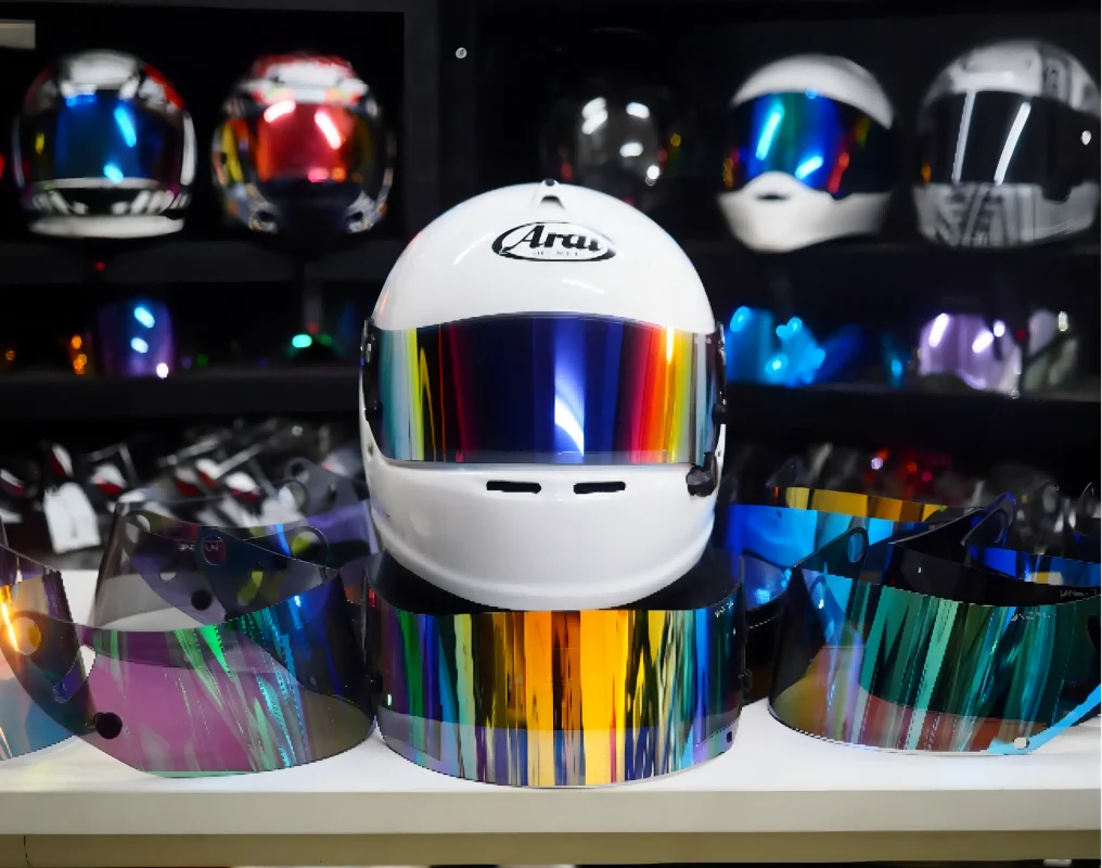 Visiera Per Arai Gp-6 Gp-6S Gp-6Rc Sk-6 Peo Sk6 Moto Casco Lente Di Ricambio Blocco Obiettivo Vite Accessori