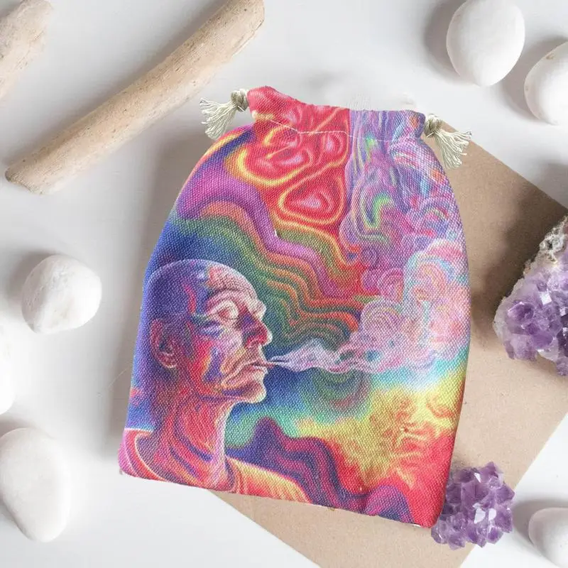 

Tarot Card Velvet Storage Bag Drawstring Bag Jewelry Pouch For Tarot Enthusiasts Hand Gift Makeup Jewelry Dice Bag Supplies 2023