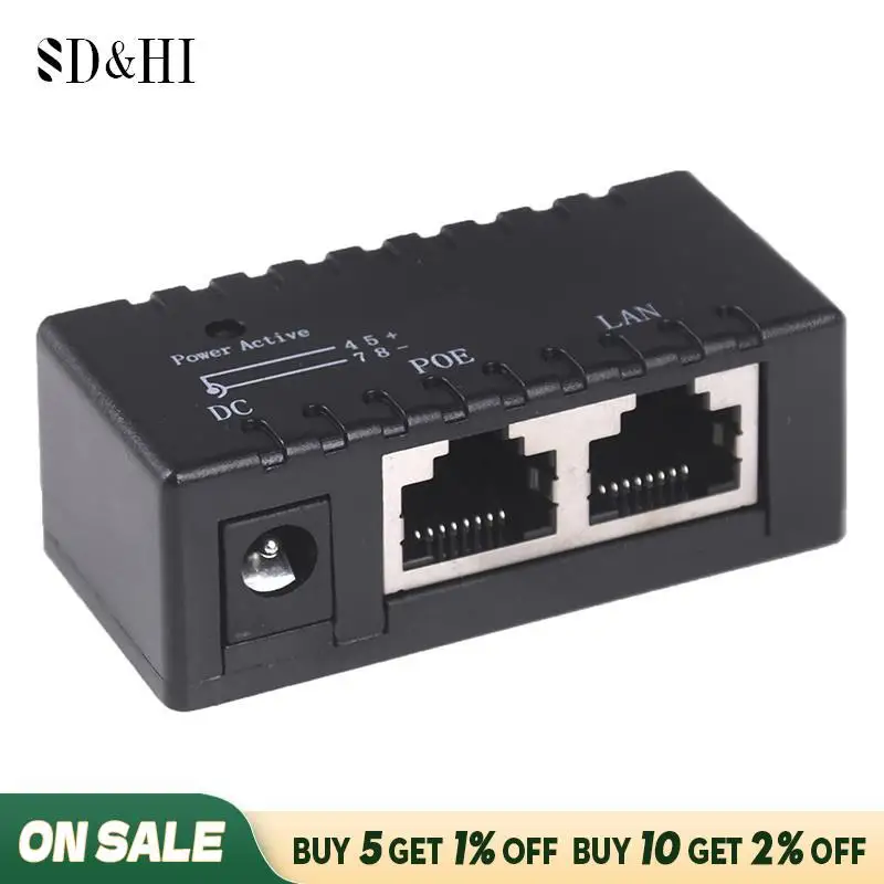 

10/100 Мбит/с 12-52 в Gigabit Power Over Ethernet