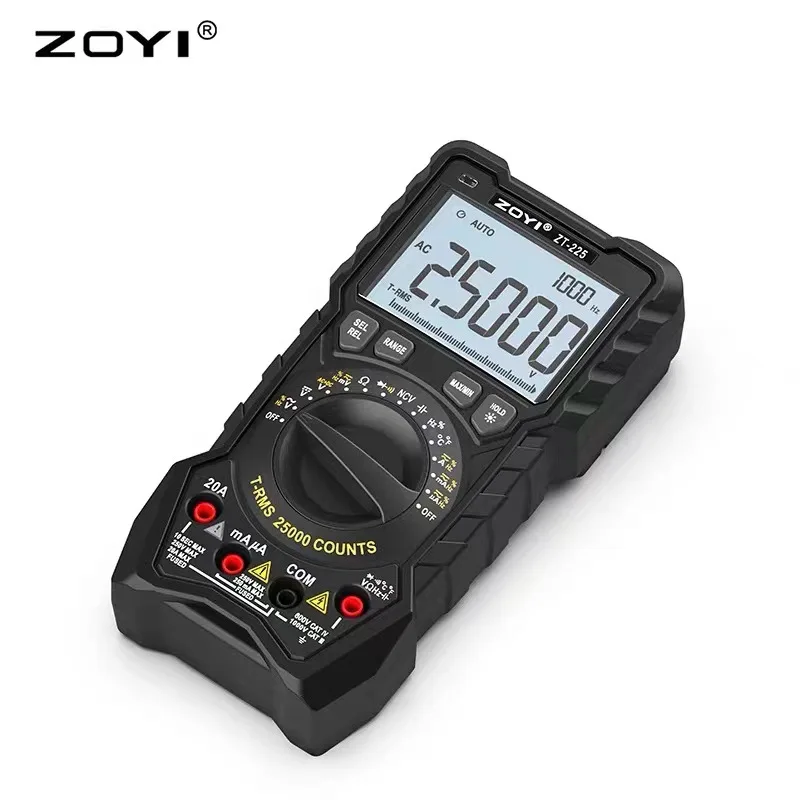 

ZOYI ZT-225 25000 words high-precision digital multimeter four digit semi multimeter automatic range