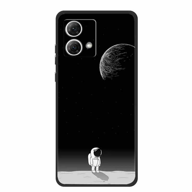 Cool Astronaut Man Soft Silicone TPU Phone Case for Motorola Moto G Series