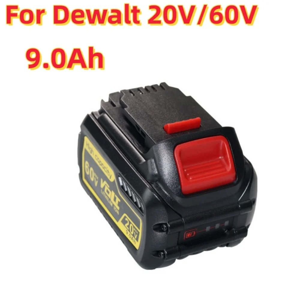 

DCB606 9000 мАч 20 в/60 в, максимальный заряд аккумуляторных батарей для Dewalt DCB609G DCB612, аккумуляторные электроинструменты 20 в/60 в