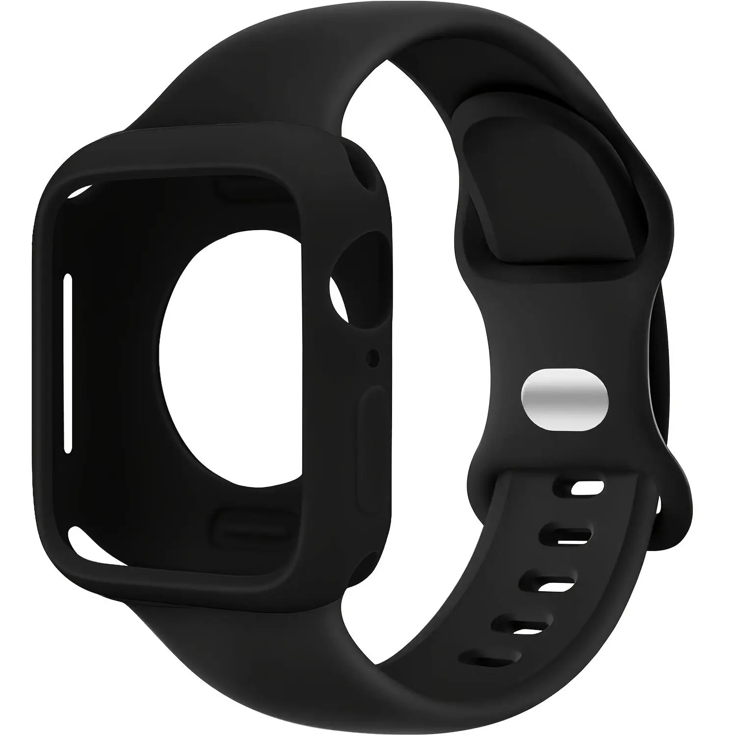 Silicone Sport Strap with TPU Soft Silicone Protective Case