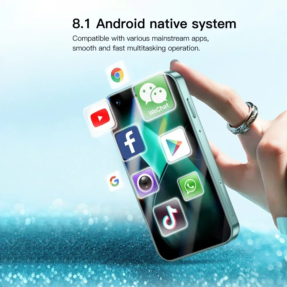 World Premiere SOYES P70 Pro Max Mini Smartphone  Android8.1 3.0 Inches 16GB  2000mAh Face ID Dual SIM Standby Play Store 3G 3