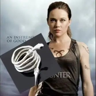 The Mortal Instruments: City of Bones Isabelle Lightwood's Electrum WhipSerpent-Armband für Männer und Frauen