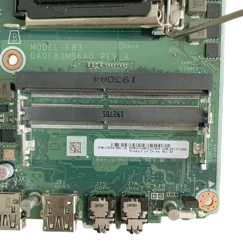 HP EliteDesk 800 G4 DM 65W , DA0F83MB6A0 L05127-002 LGA1151 DDR4 κ L19394-001, 100% ׽Ʈ Ϸ,  
