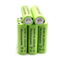 1.2V AA battery 3000mAh Ni-MH AAA rechargeable batteries 2