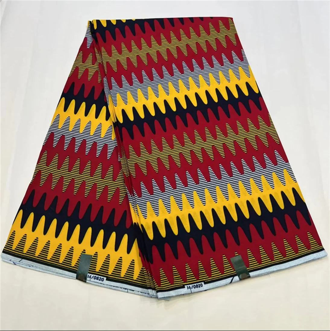 2024 African Real Wax Prints Fabric Nigerian Ankara Fashion Ghana 100% Cotton Veritable Guaranteed Original Sewing Material