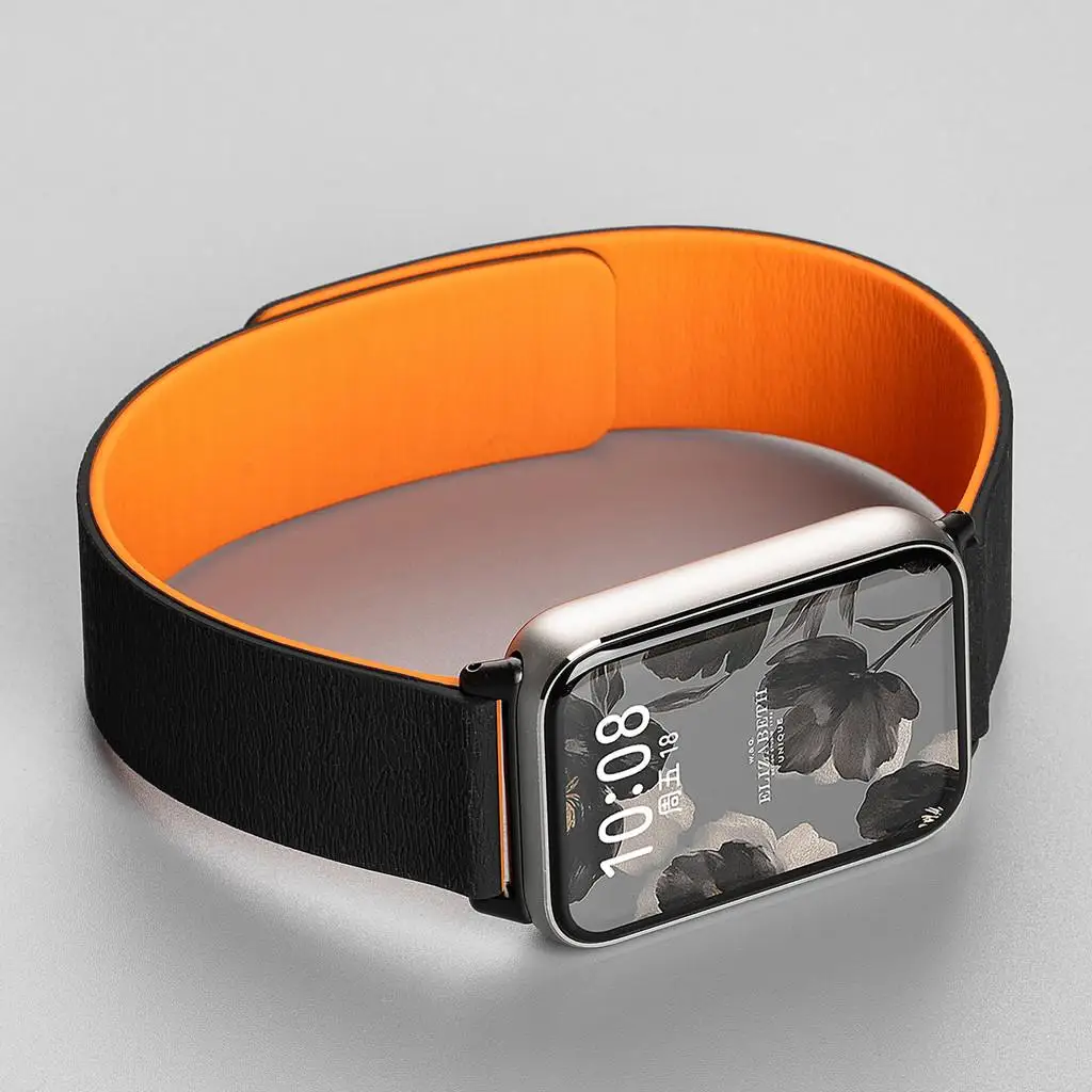 Magnetic Silicone Sport Loop Replacement Bracelet Strap