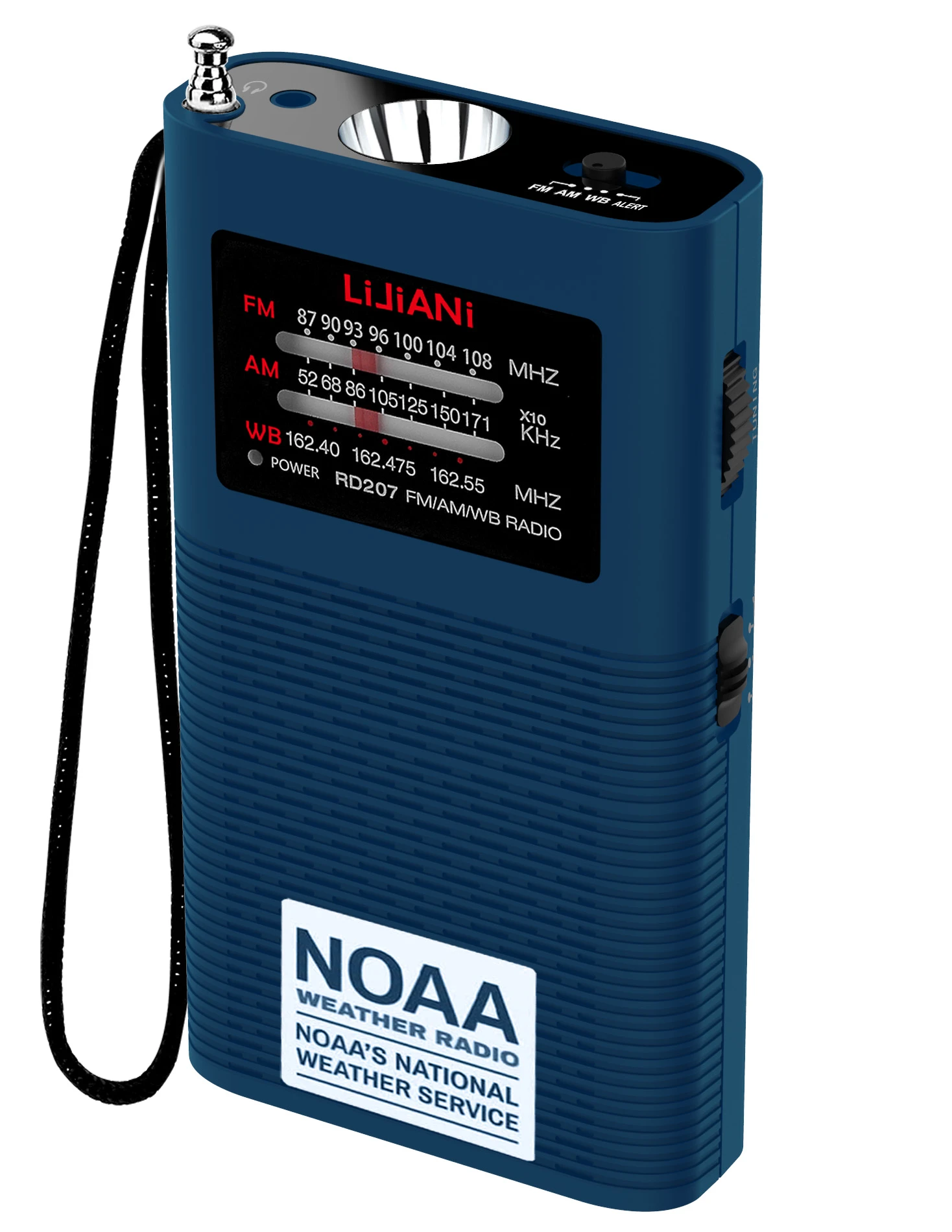 NOAA Weather Radio Portable AM FM Transistor Battery Operated by ...