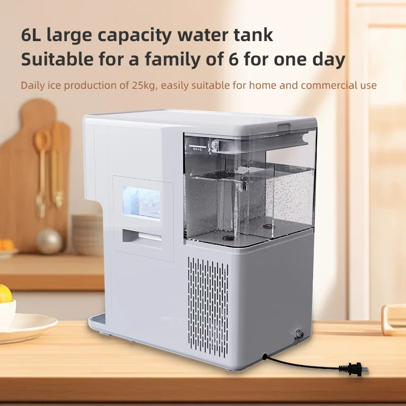 Compact Ice Maker With High Quality Small Bullet Ice Maker Machine for Home