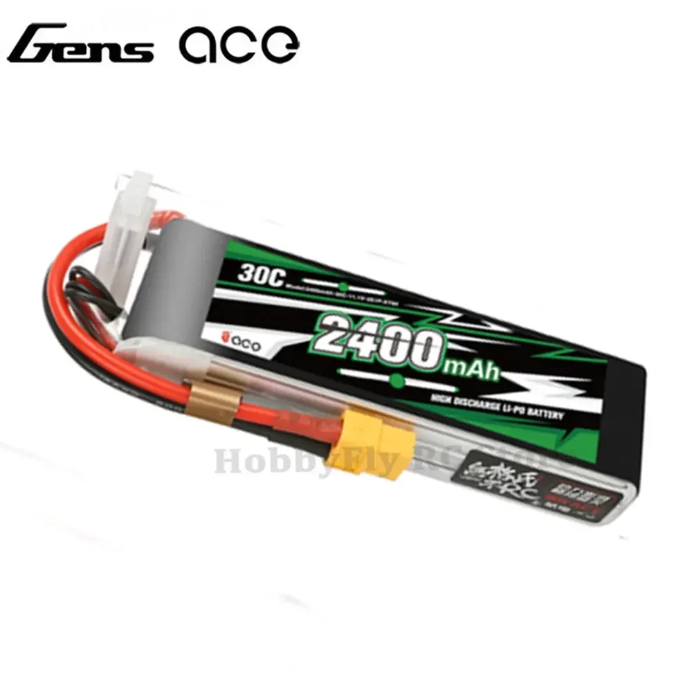 Batterie LiPo 2S/3S 1800-2700mAh 20C-45C XT60/T pour RC