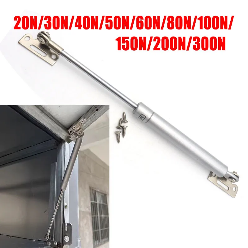 1 шт. мебельная гидравлическая опорная штанга, пружинный буфер, газовая опора для двери шкафа, гидравлические скрытые петли шкафа, 40/80N/100N/120N