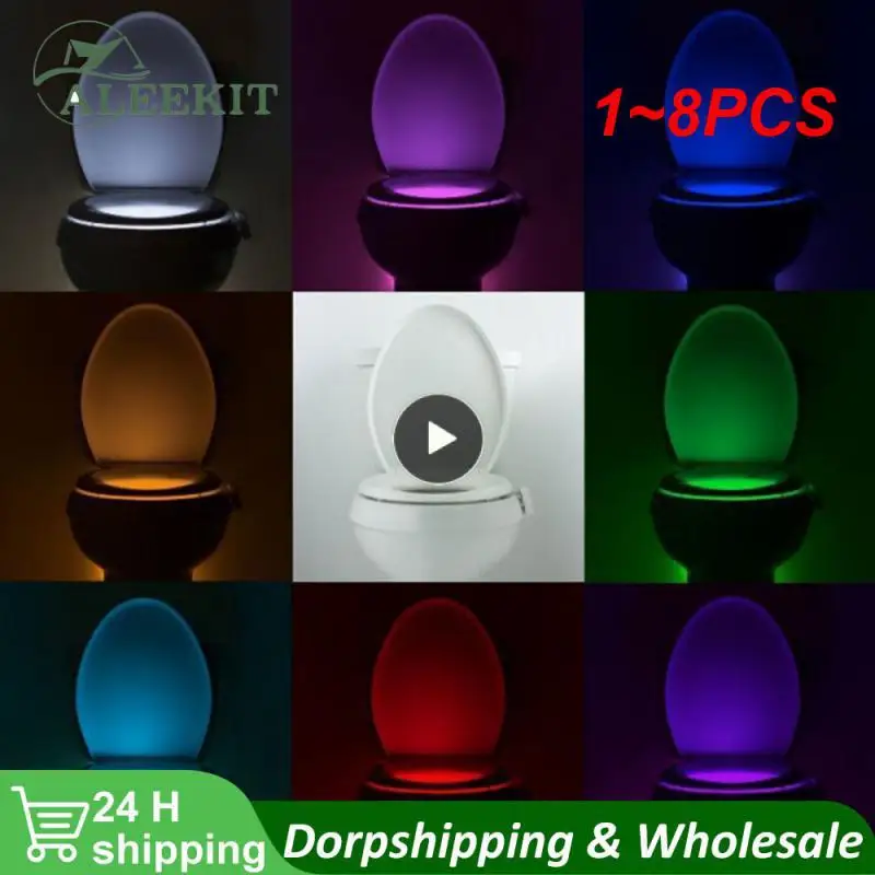 

Светильник для унитаза с датчиком движения, 1-8 шт.