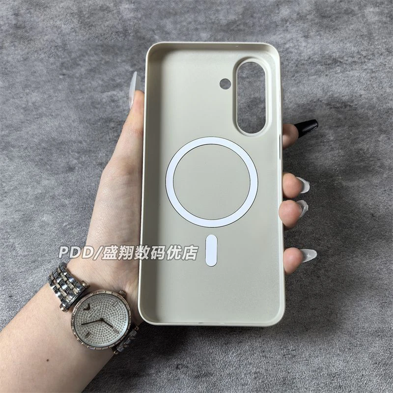 MagSafe Matte Hard PC Shell with Magnetic Wireless Charging and Shockproof Bumper