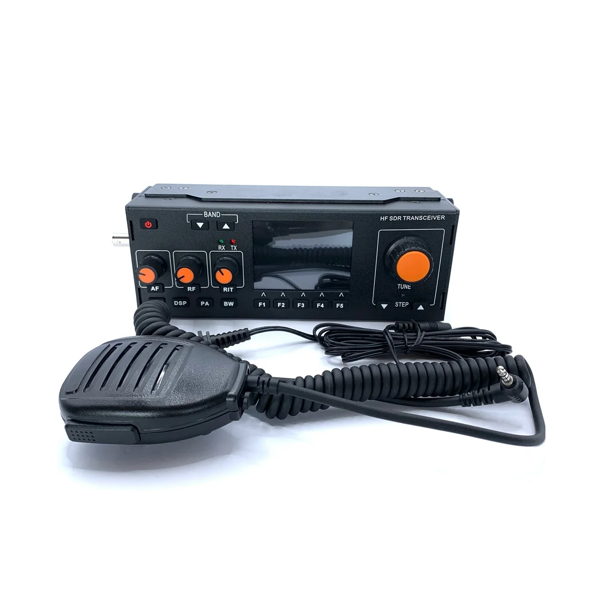 RS-918 plus HF SDR transceiver MCHF-QRP transceiver amatér krátké vlny rádio s mikrofon nabíječka 3.4AH EU kolíček