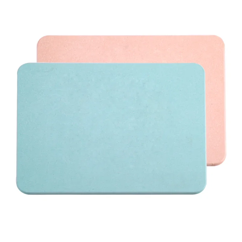 Solid Color Natural Diatom Mud Foot Mat Toilet Bathroom Door Non-slip Floor Mat Quick Dry Sbsorbent