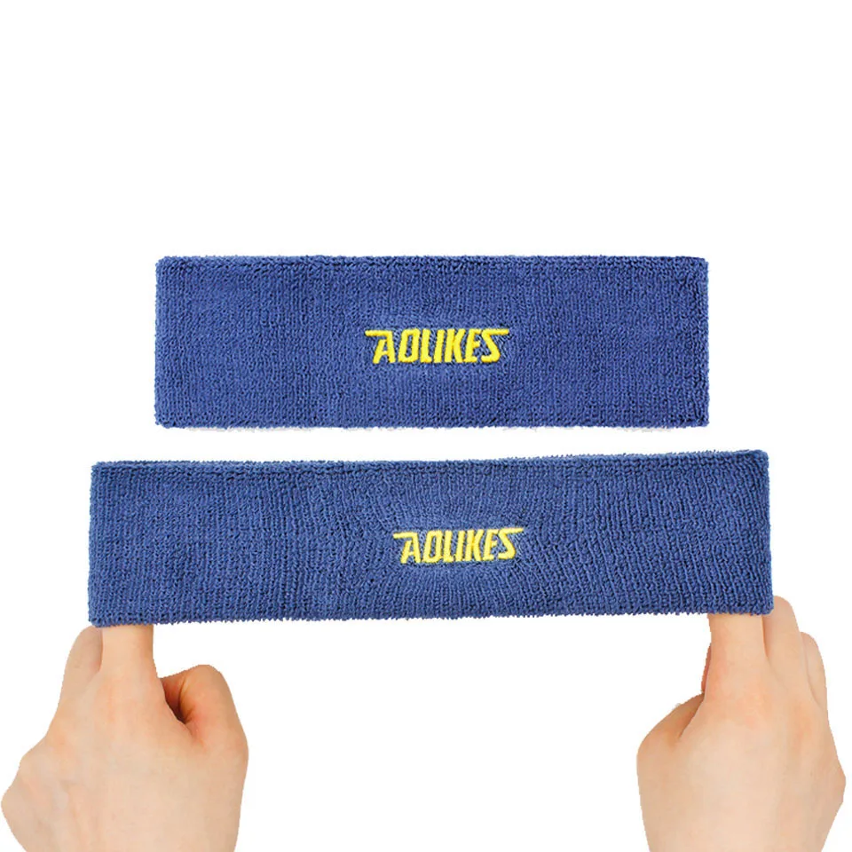 Sweat Headband Cotton For Men Women Yoga Volleyball Tennis