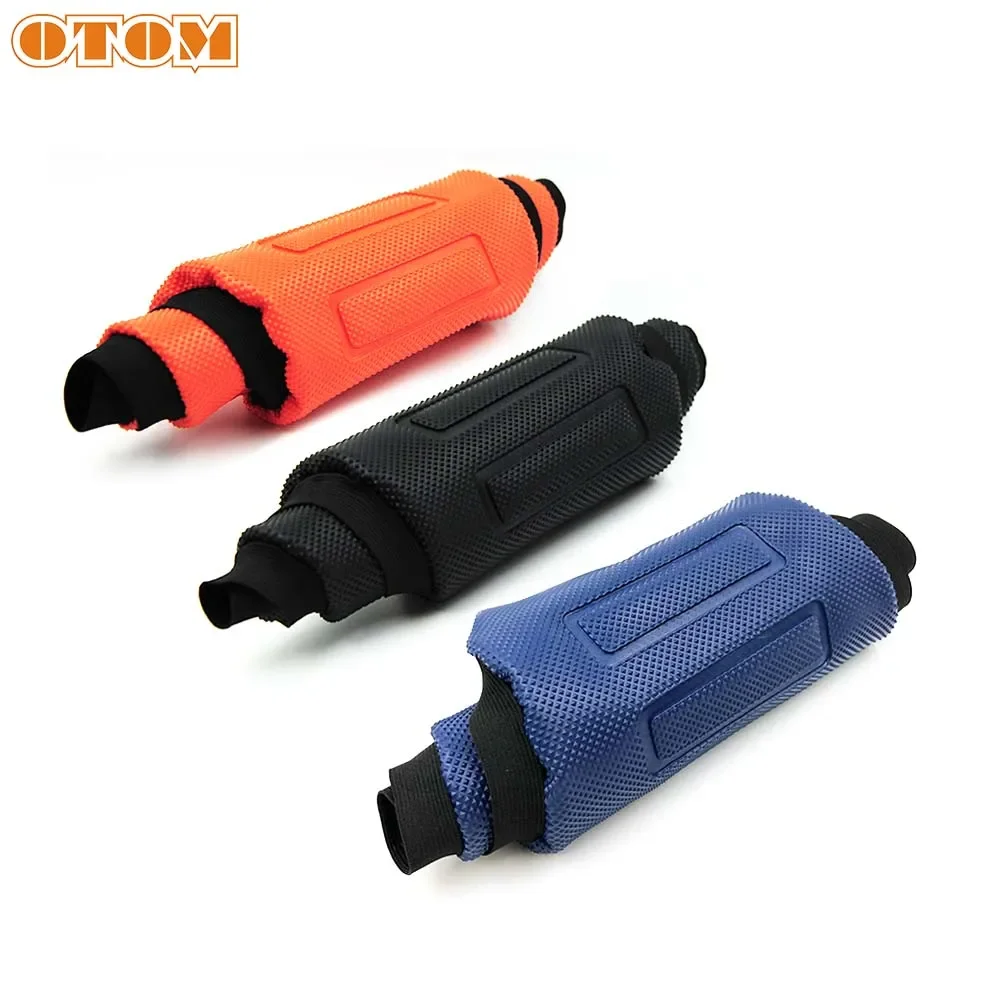 OTOM 2016-19 오토바이 그리퍼 소프트 시트 커버 미끄럼 방지 다이아몬드 패턴 KTM SX XC EXC XC-W SX-F 350 300 용 신축성 방수