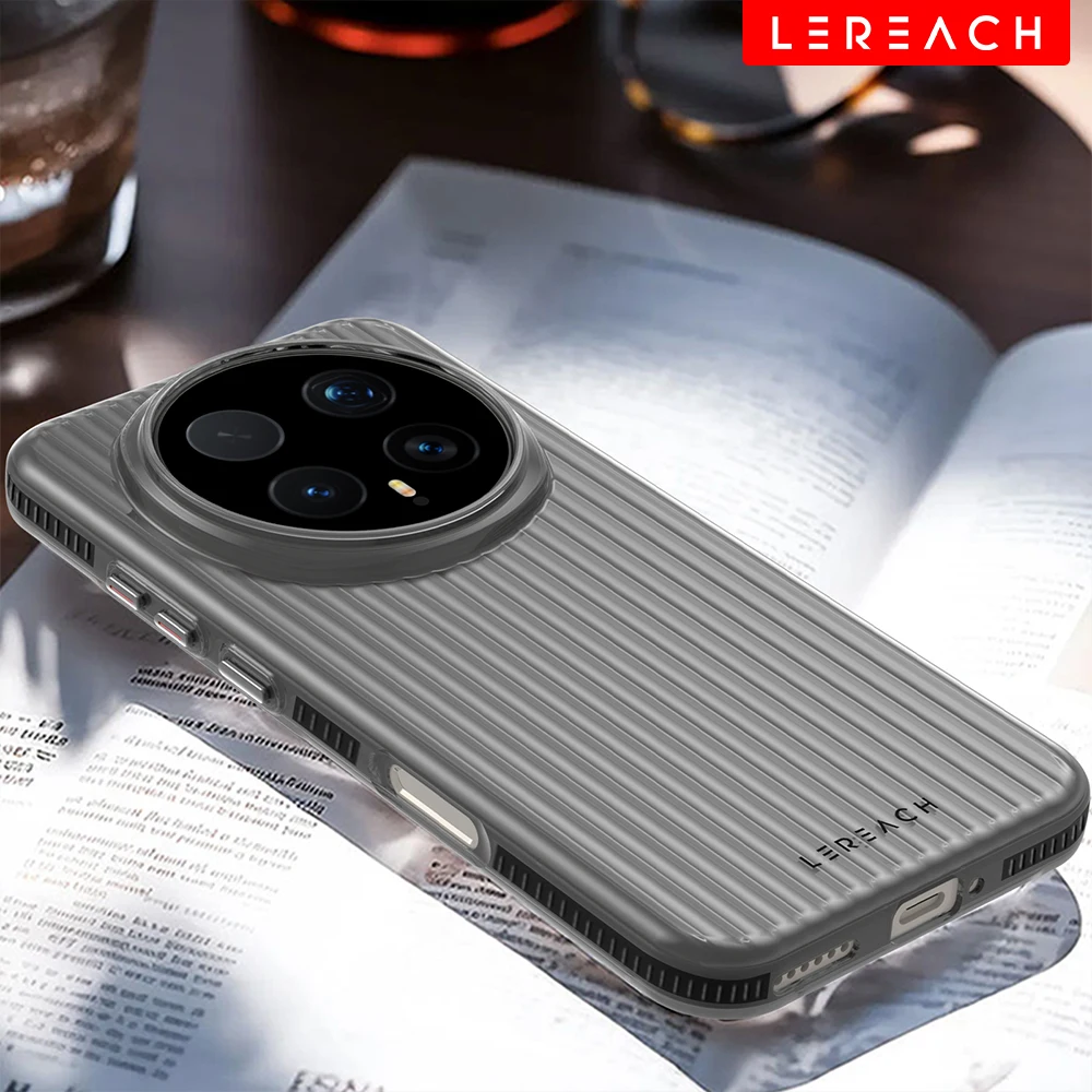 Lereach Corrugated Matte Phone Case - Anti-Slip, Slim, Fingerprint-Resistant, Multi-Color Options