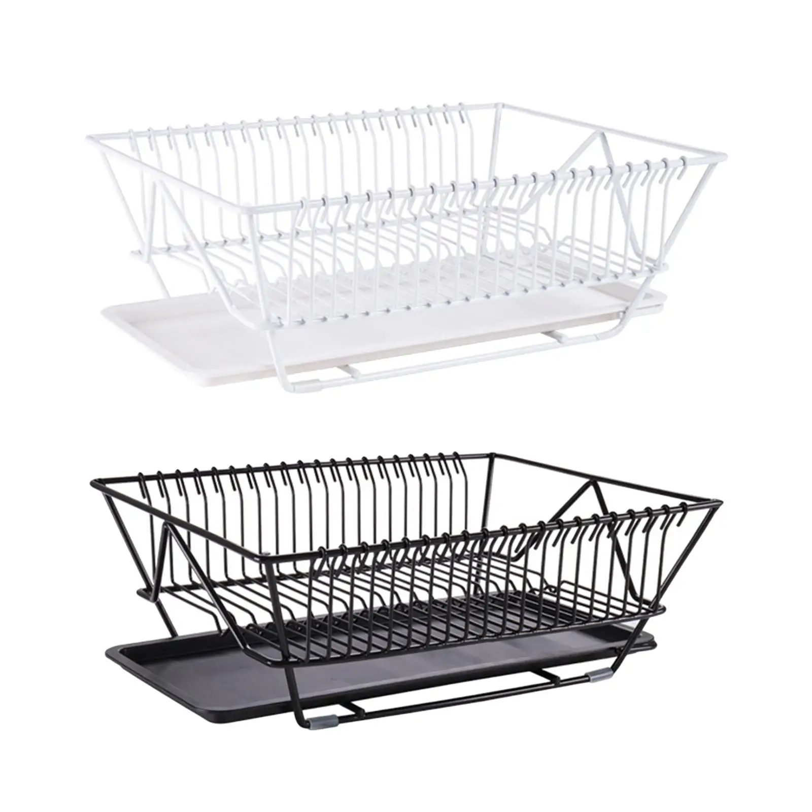 Dish Drainer, Black Wire, Large