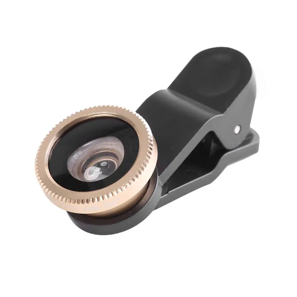 3 in 1 Mobile Phone Camera Lens Kits Wide Angle Macro Fisheye Lenses Ultra-Portable Mobile Fish Eye for iPhone Samsung Xiaomi smartphone lens kit