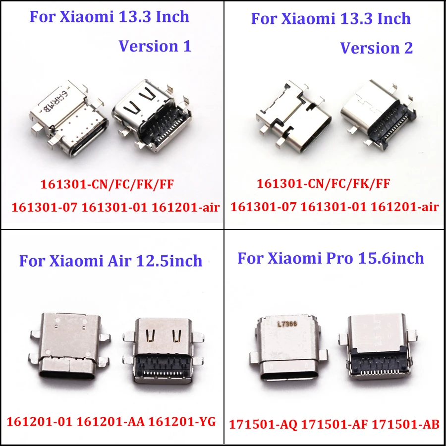 1Pc 24Pin 24P Typc C Usb Jack Presa Di Alimentazione Connettore Caricabatterie Rapido Dock Per Xiaomi Pro 15.6 Pollici 13.3 12.5 Notebook Portatile