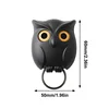 Hooks  Owl Magnetic Key Hook Auto Blinking Cute Hooks No Punch Storage Hooks Kitchen Home Wall Decoration Hooks 5