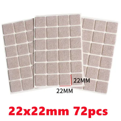 Premium Felt Chair Leg Pads - Non-Slip, Self-Adhesive Floor Protectors
