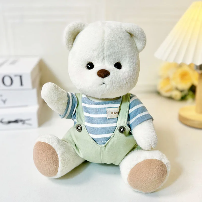 thumbnail image 1 of 30cm High Quality Handmade Bear Plush Toy Cosplay Change Dress Cloth Girl Hug Cuddly Plushie Doll for Girlfriend Christmas Gift, 1 of 5