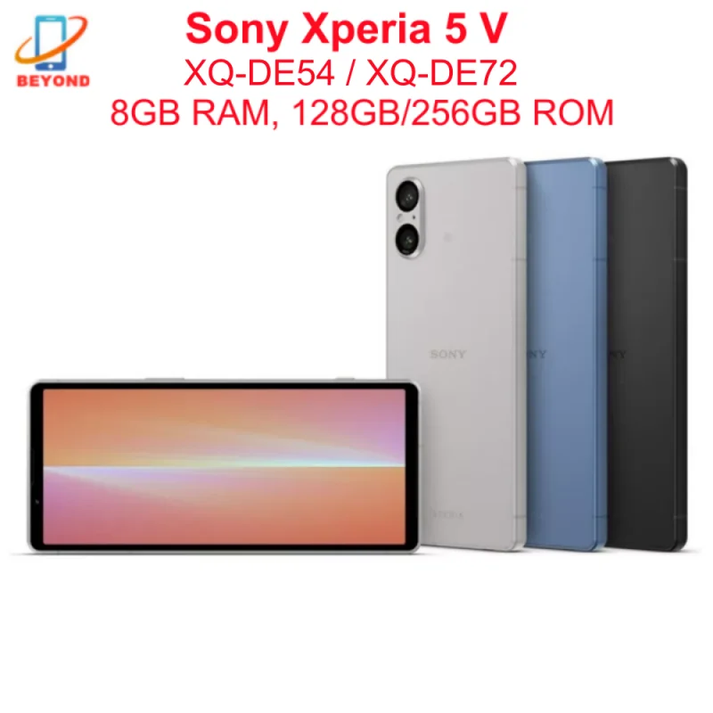 Sony Xperia 5 V 5G 5V XQ-DE54 XQ-DE72 8GB RAM 128/256GB ROM