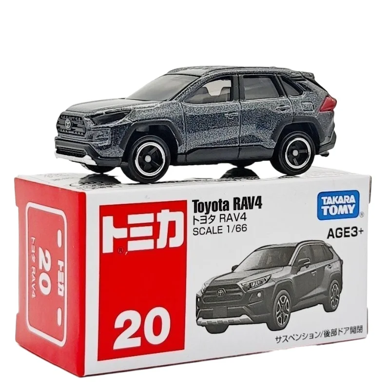Tomica Red White Box Alloy Off-road SUV Toy Car