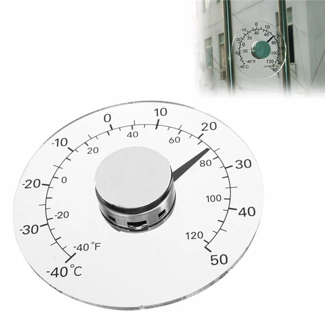 Transparent Outdoor Thermometer  Waterproof Outdoor Thermometer - Outdoor  - Aliexpress