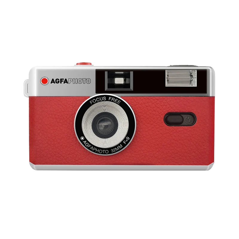 Cassic New Agfa Camera, Non disposable Retro Film Camera, Film Fool With Flash 135 Point And Shoot Film Camera for Travel