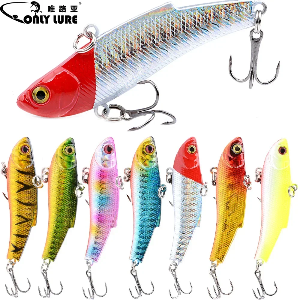 

VIB Long Cast Luya Bait Lead Block Bait 7cm/17g Hard Bait Fishing Outdoor Mandarin Fish Outdoor Bionic