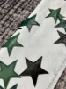 men allover green star patches distressed jeans 3