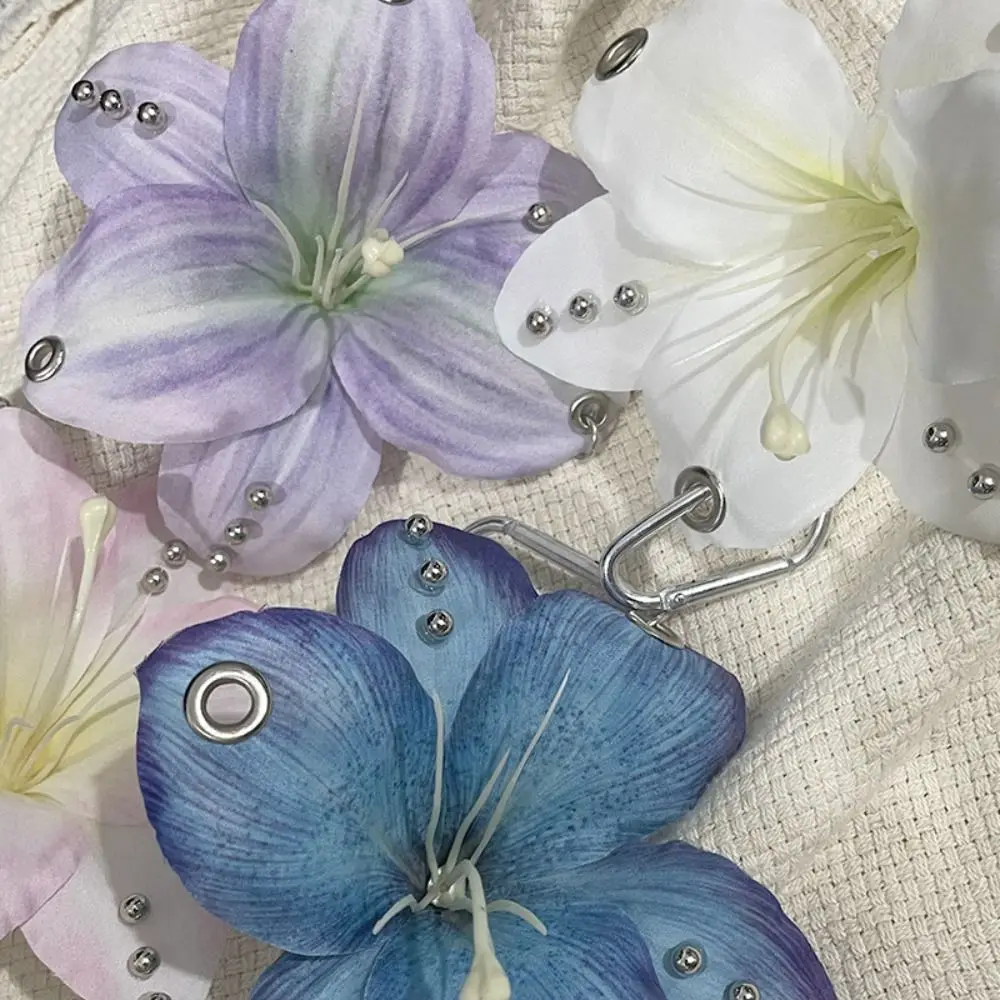 Floral Charm Keychain Pendant - Fashion Accessories