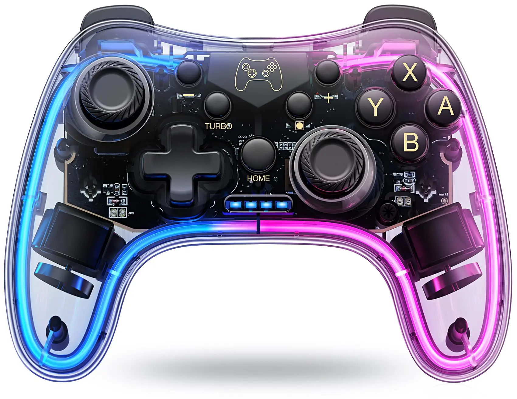 

Switch Controller for Nintendo Switch/Lite/OLED Controller,Switch Pro Controller With RGB Breathing LED,Switch Controller Remote