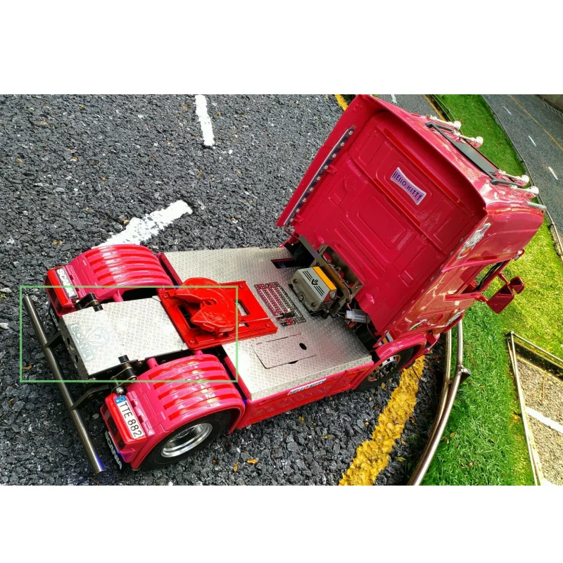 For 1/14 Tamiya Truck Tractor Scania 620 56368 770s Stainless Steel Anti-skid Plate Decorative Board DIY RC Cars Upgrade Parts 6