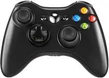 Wireless Controller for Xbox 360 Controller, Crifeir Wireless Controller Gamepad Joystick for Xbox 360&360Slim (Black)