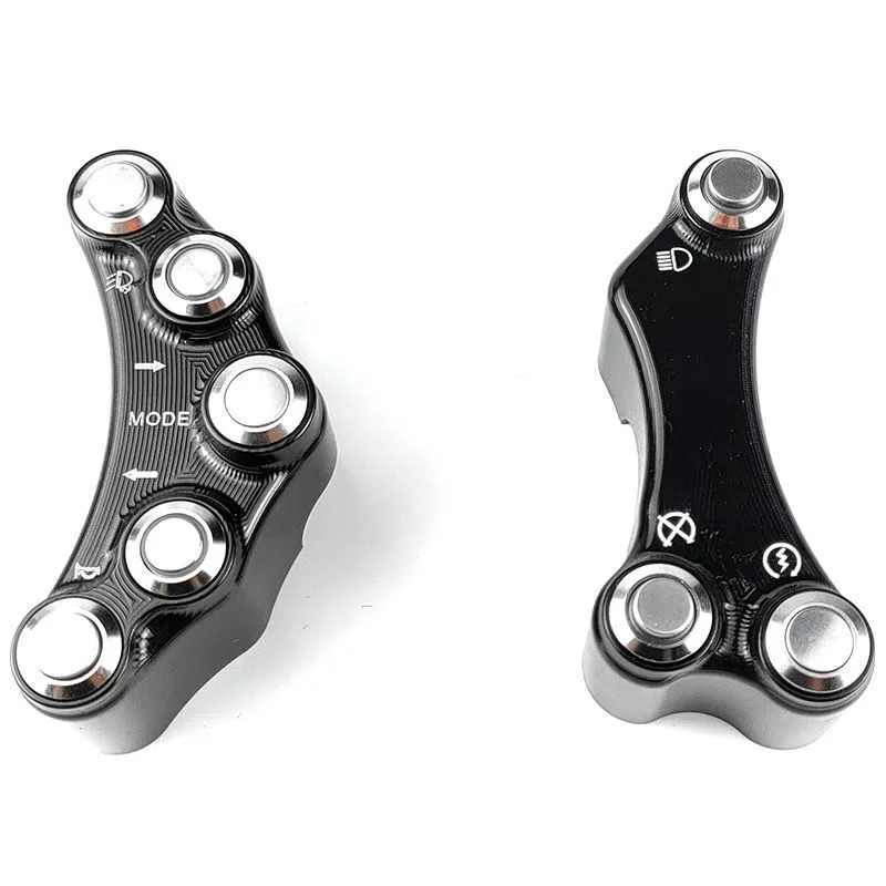 Motorcycle LED CNC Aluminum Alloy 7/8" 22mm Handlebar Mount Headlight